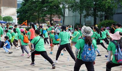 第五届广州户外运动节市民徒步日黄埔区徒步活动圆满落幕